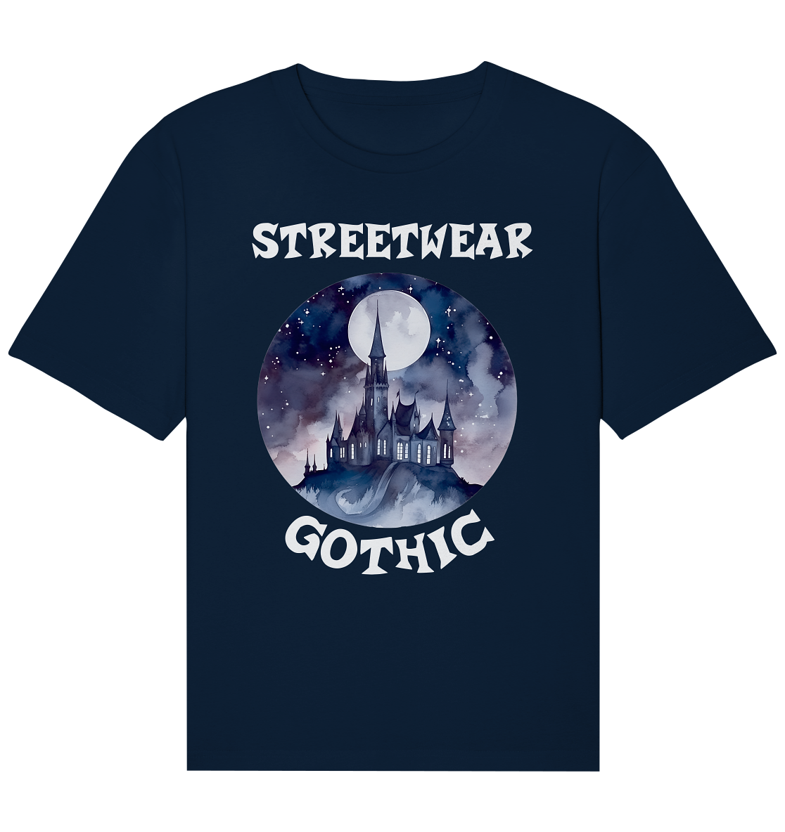 GOTHIC STREETWEAR STATEMENT - Organic Relaxed Shirt
