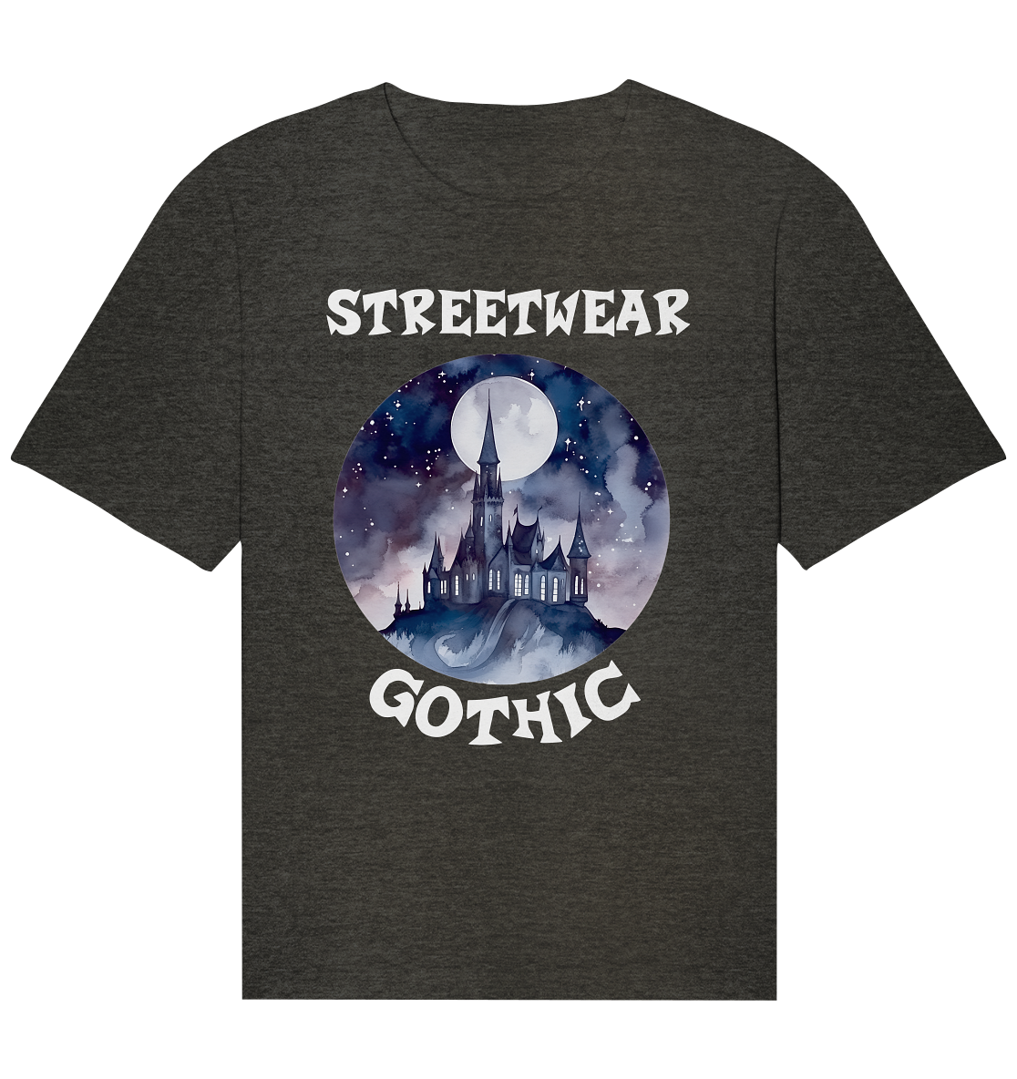 GOTHIC STREETWEAR STATEMENT - Organic Relaxed Shirt