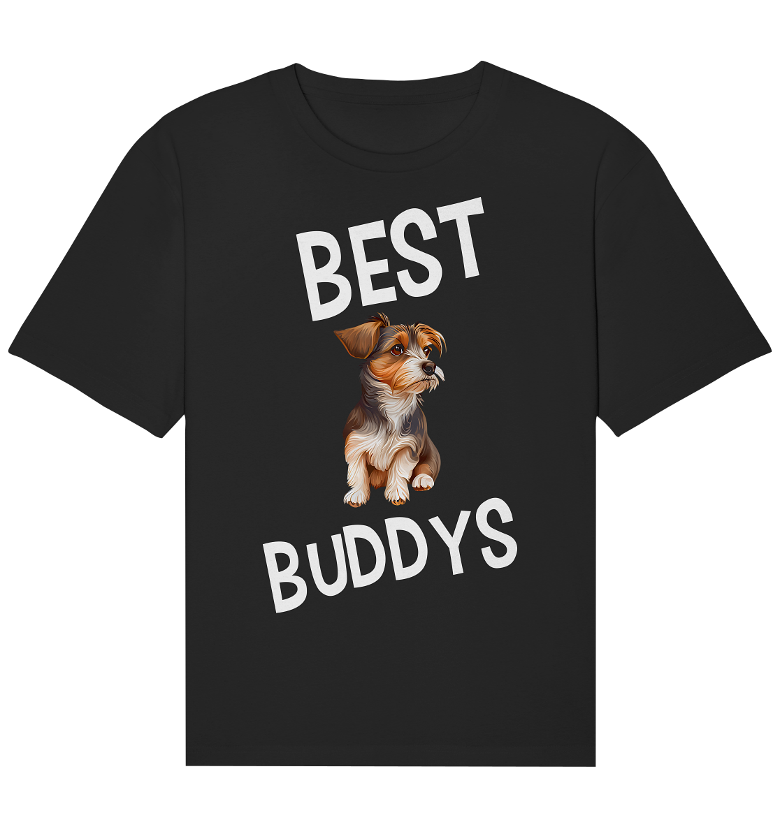 BEST BUDDYS NO 7 - STREETWEAR _ STATEMENTS - MEIN BESTER FREUND - Organic Relaxed Shirt
