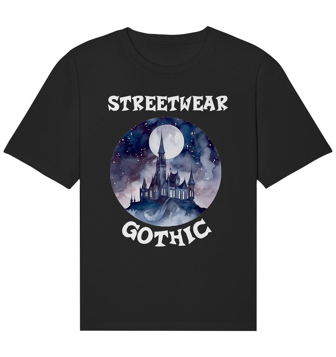 GOTHIC STREETWEAR STATEMENT - Organic Relaxed Shirt