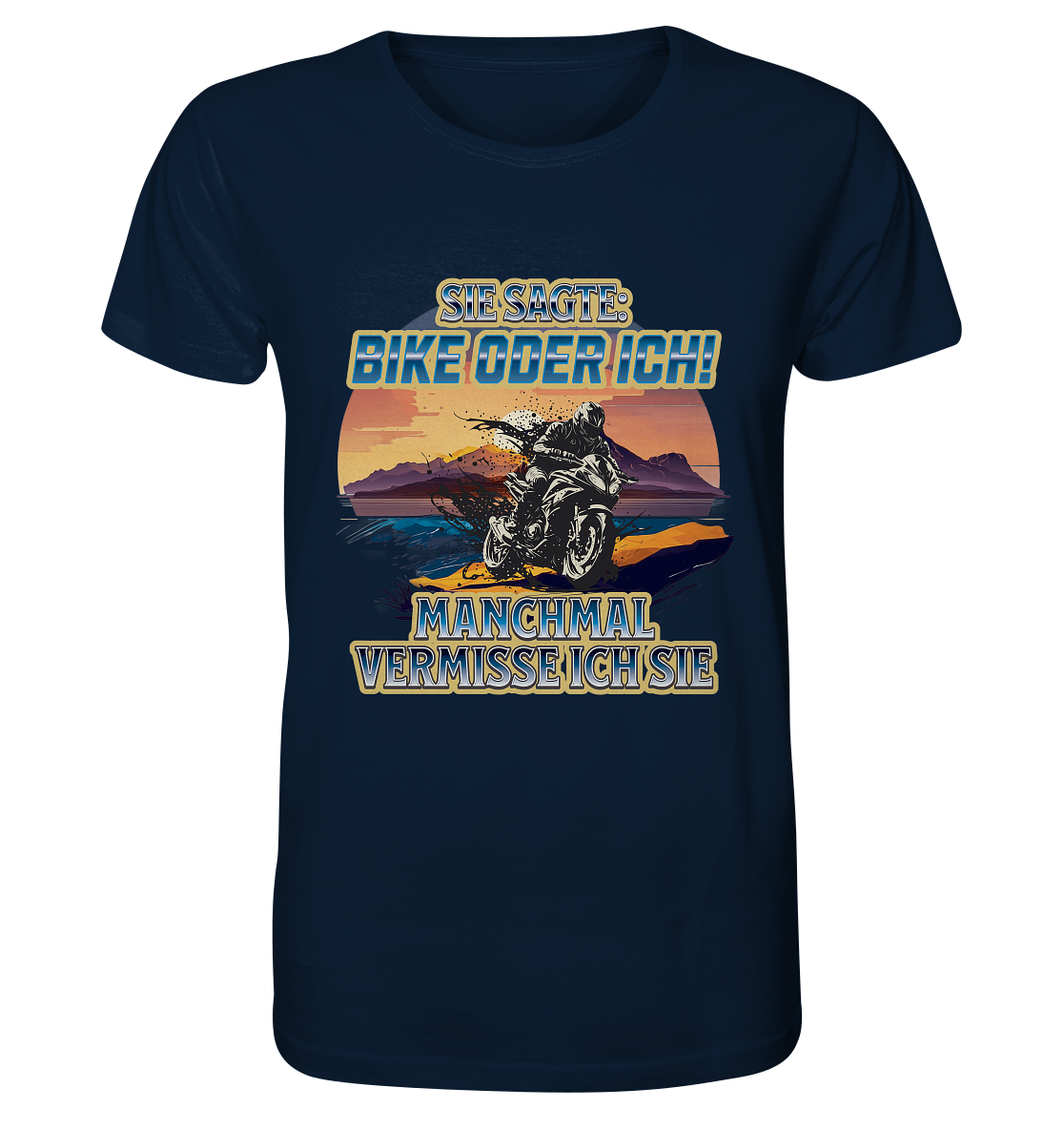 Bike oder Ich - DLzG - Organic Shirt