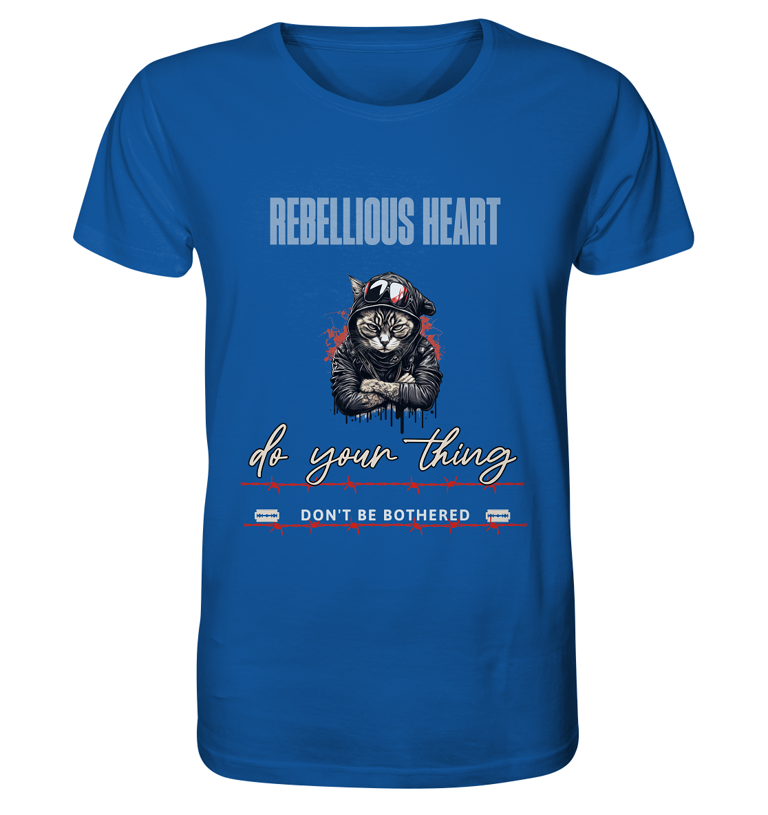 Rebellisches Herz - Organic Shirt