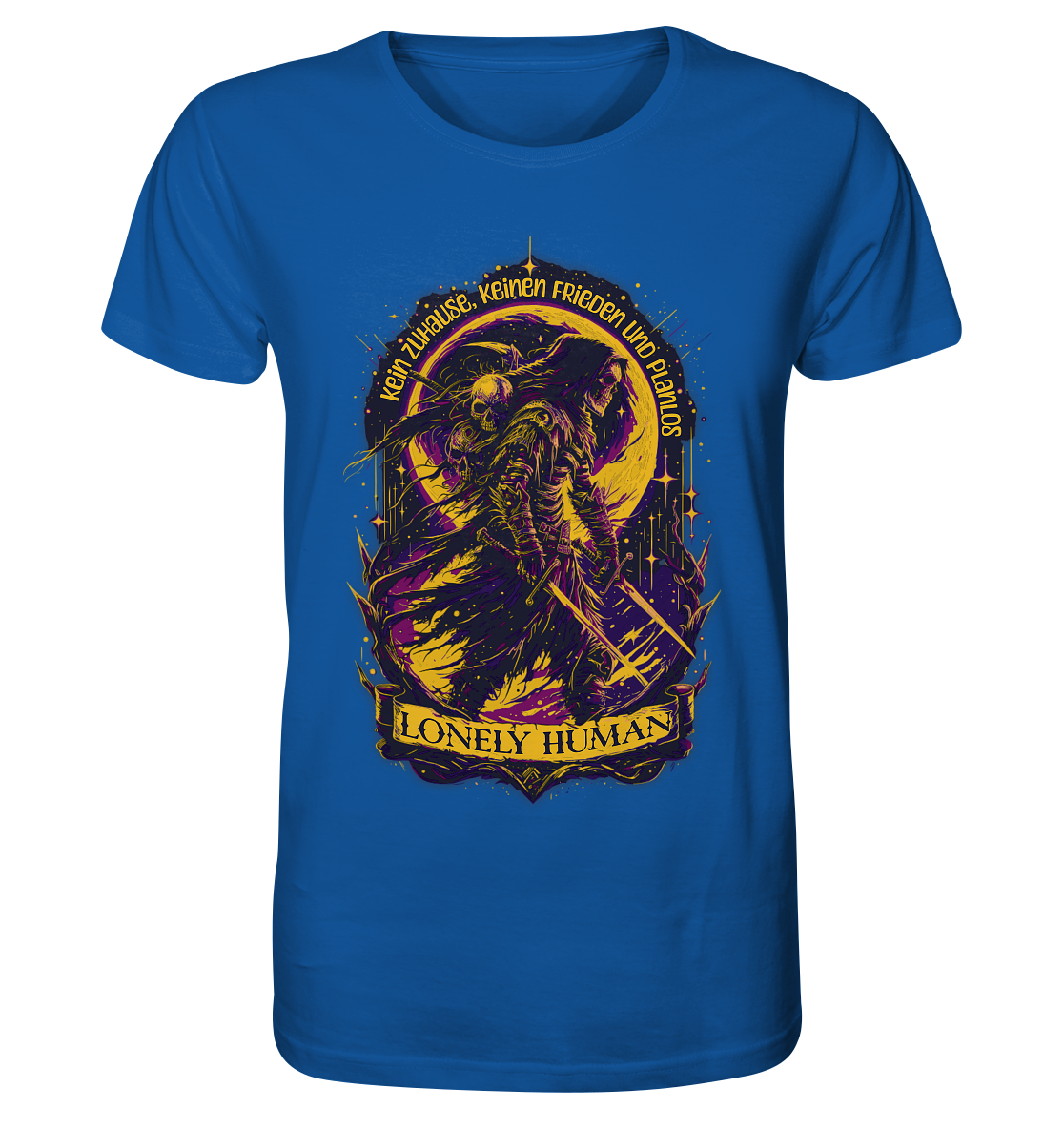 Streetwear Einsamer Mensch - Organic Shirt