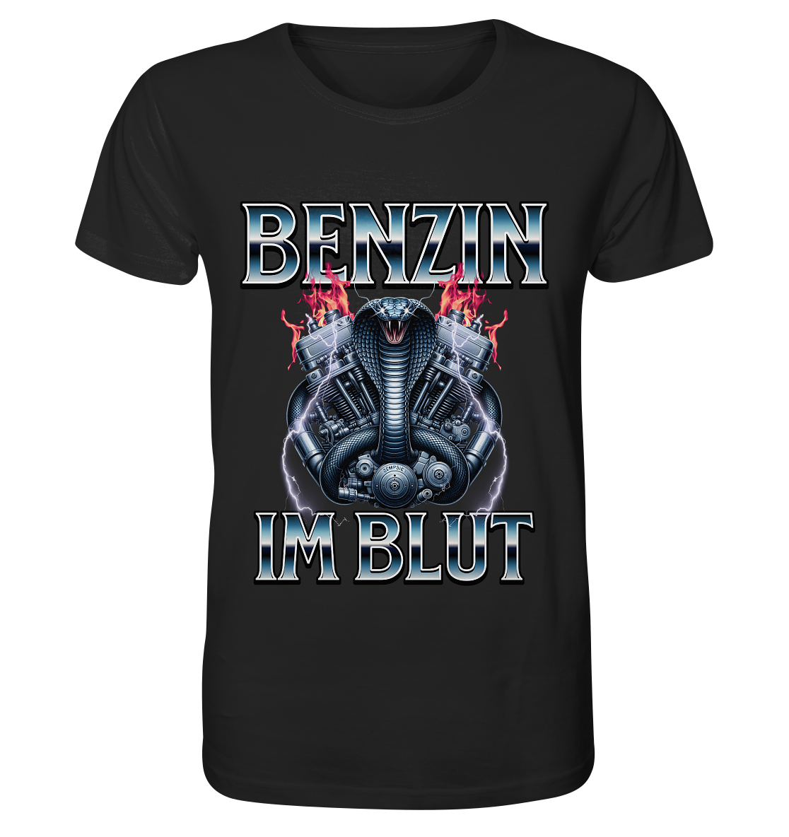 Benzin im Blut - Organic Shirt