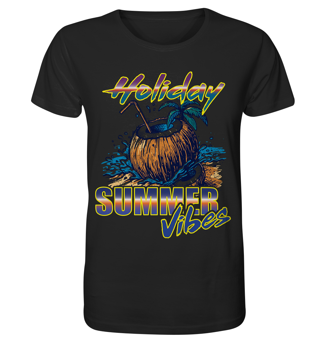 Urlaubs T-Shirt Holiday - Organic Shirt
