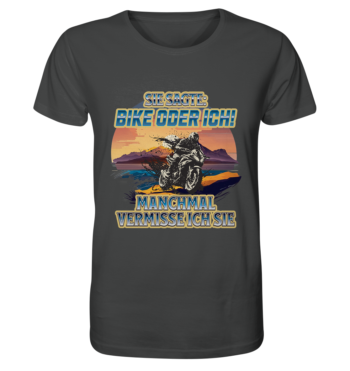 Bike oder Ich - DLzG - Organic Shirt