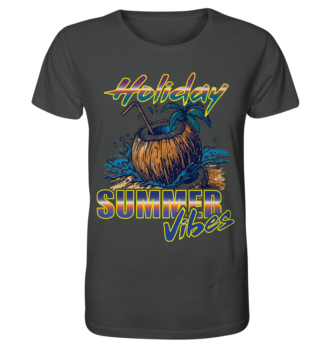 Urlaubs T-Shirt Holiday - Organic Shirt