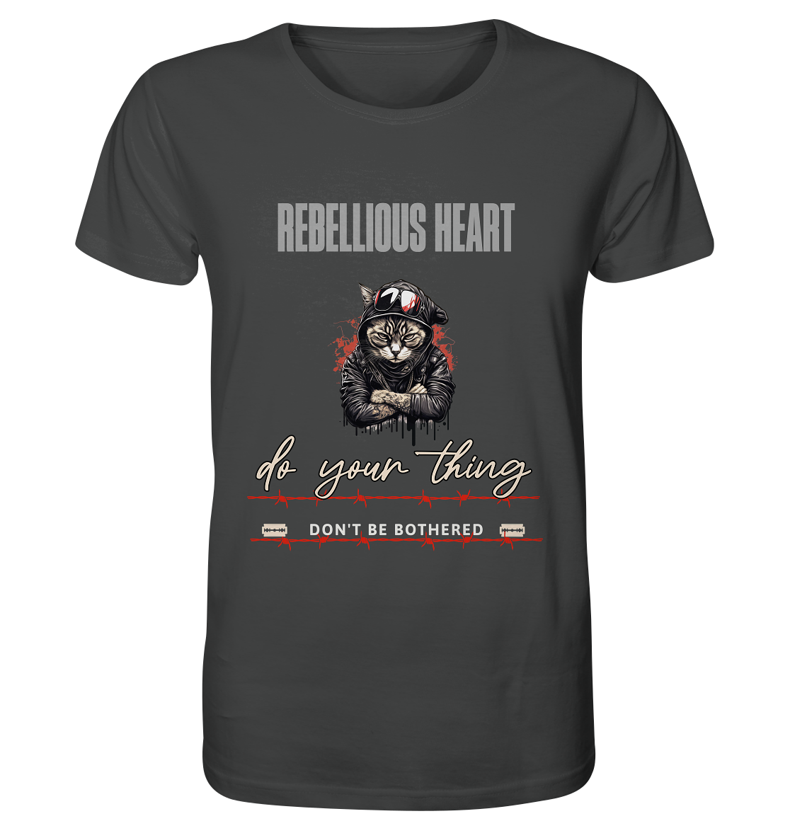 Rebellisches Herz - Organic Shirt