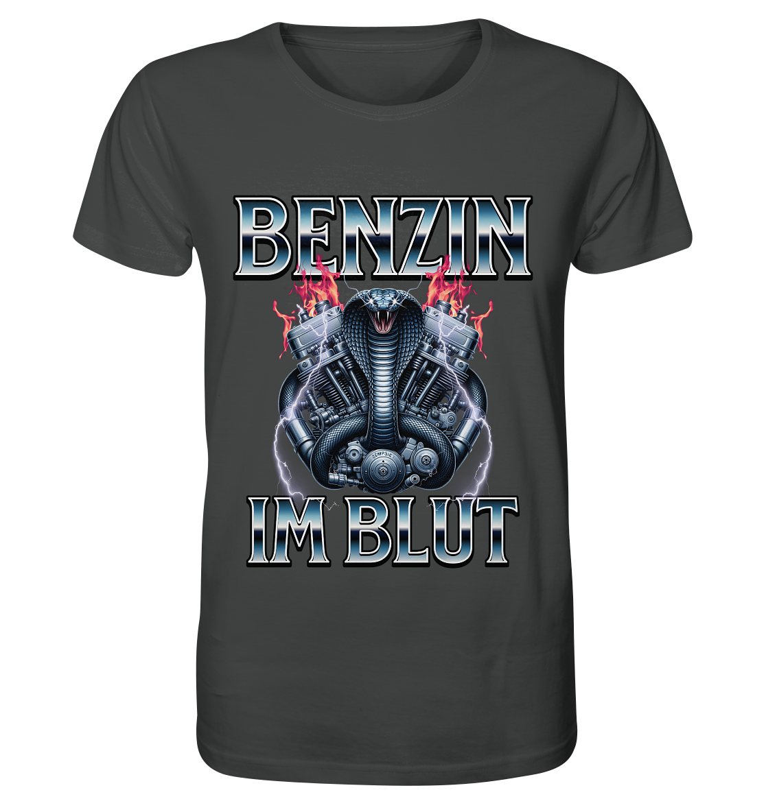 Benzin im Blut - Organic Shirt