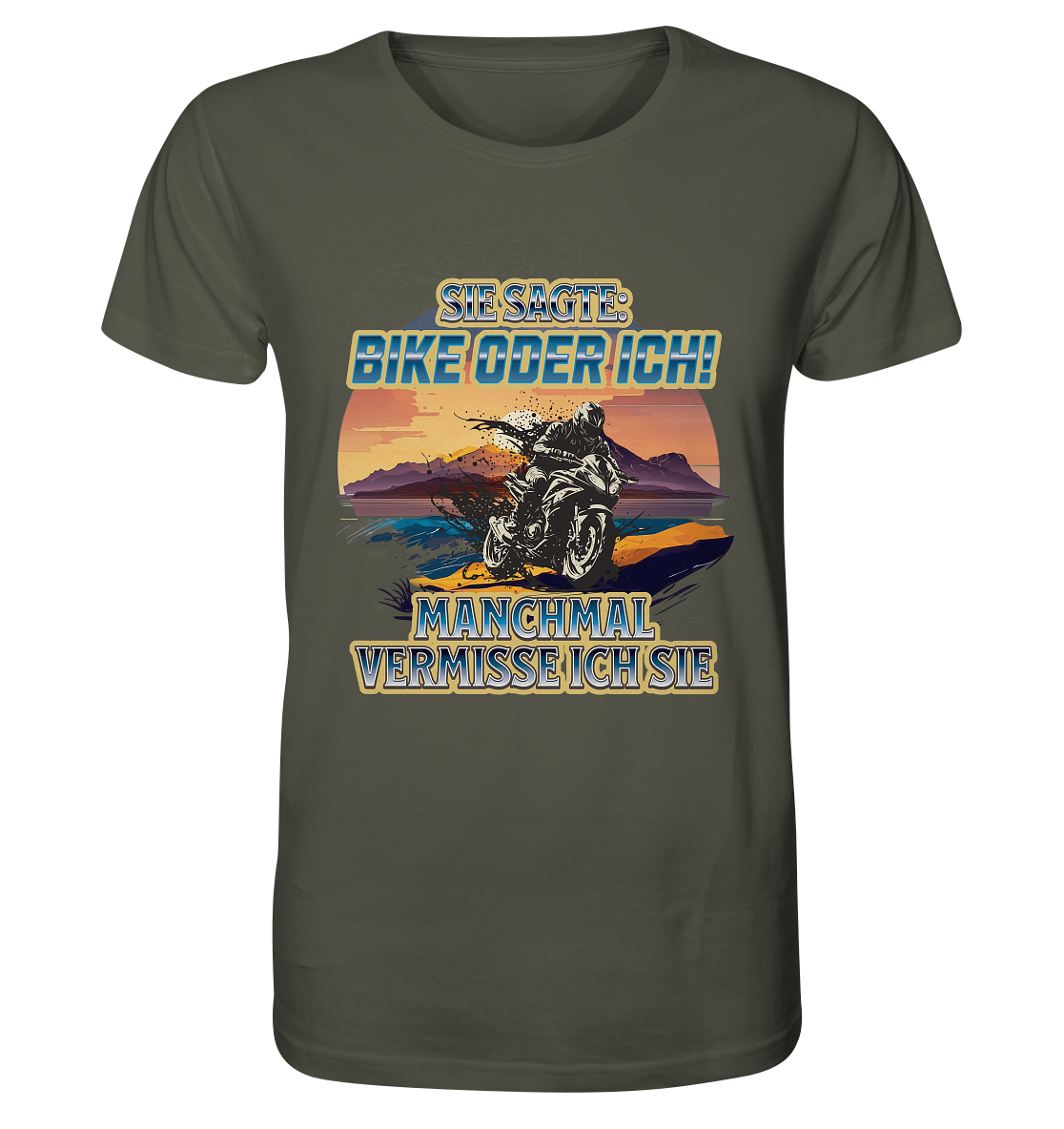 Bike oder Ich - DLzG - Organic Shirt