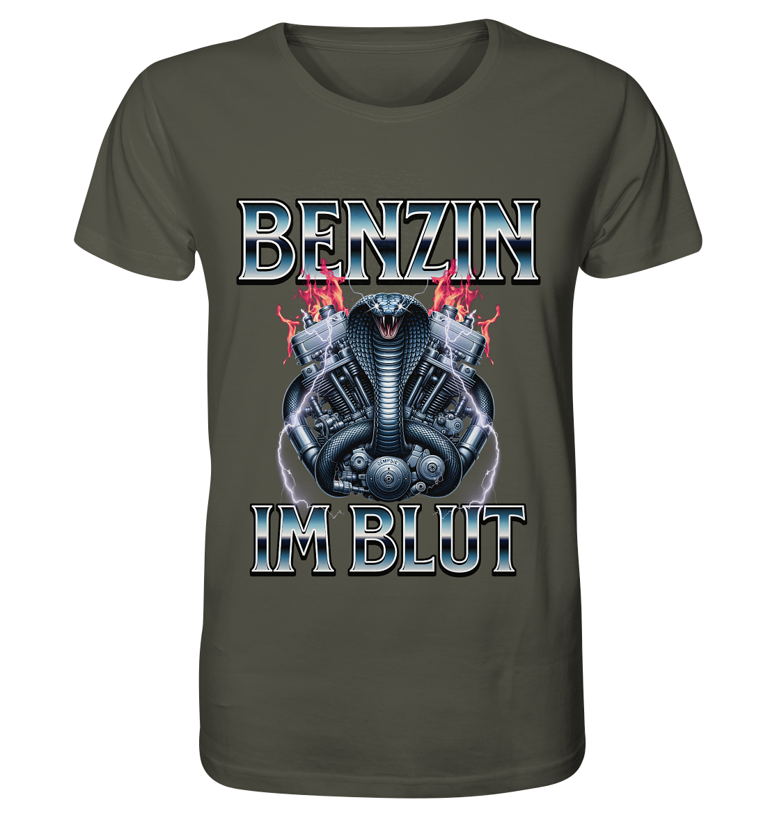 Benzin im Blut - Organic Shirt