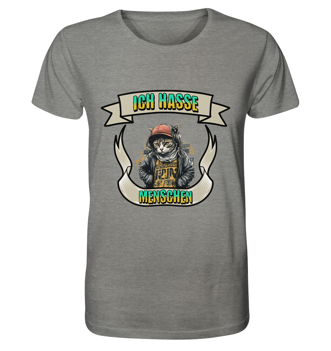 Streetwear- Ich hasse Menschen - Organic Shirt
