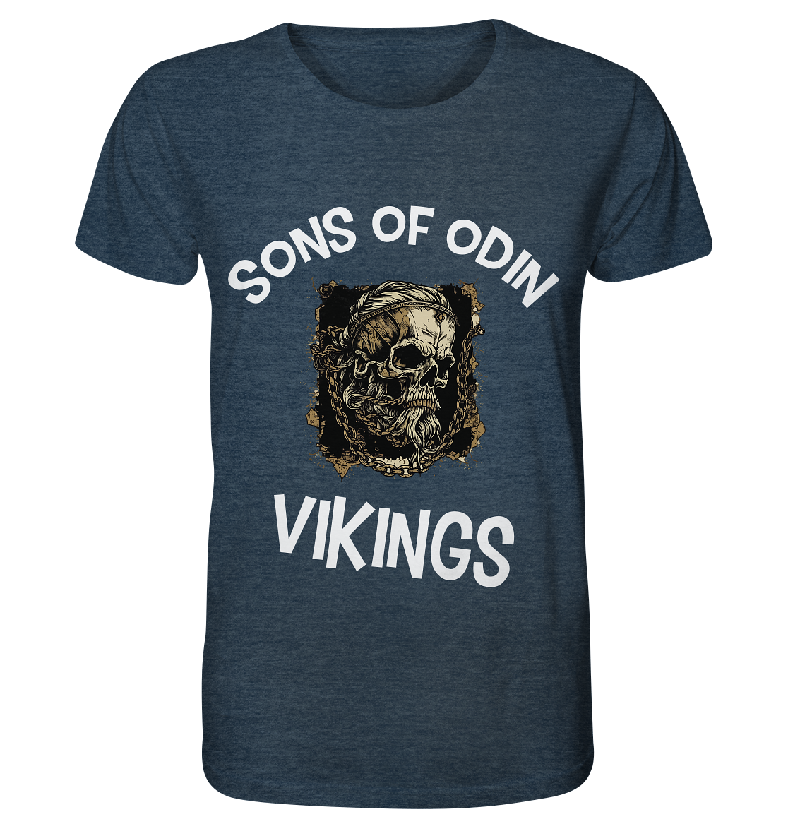 SONS OF ODIN NO 1 - STREETWEAR - STATEMENT - Organic Shirt (meliert)