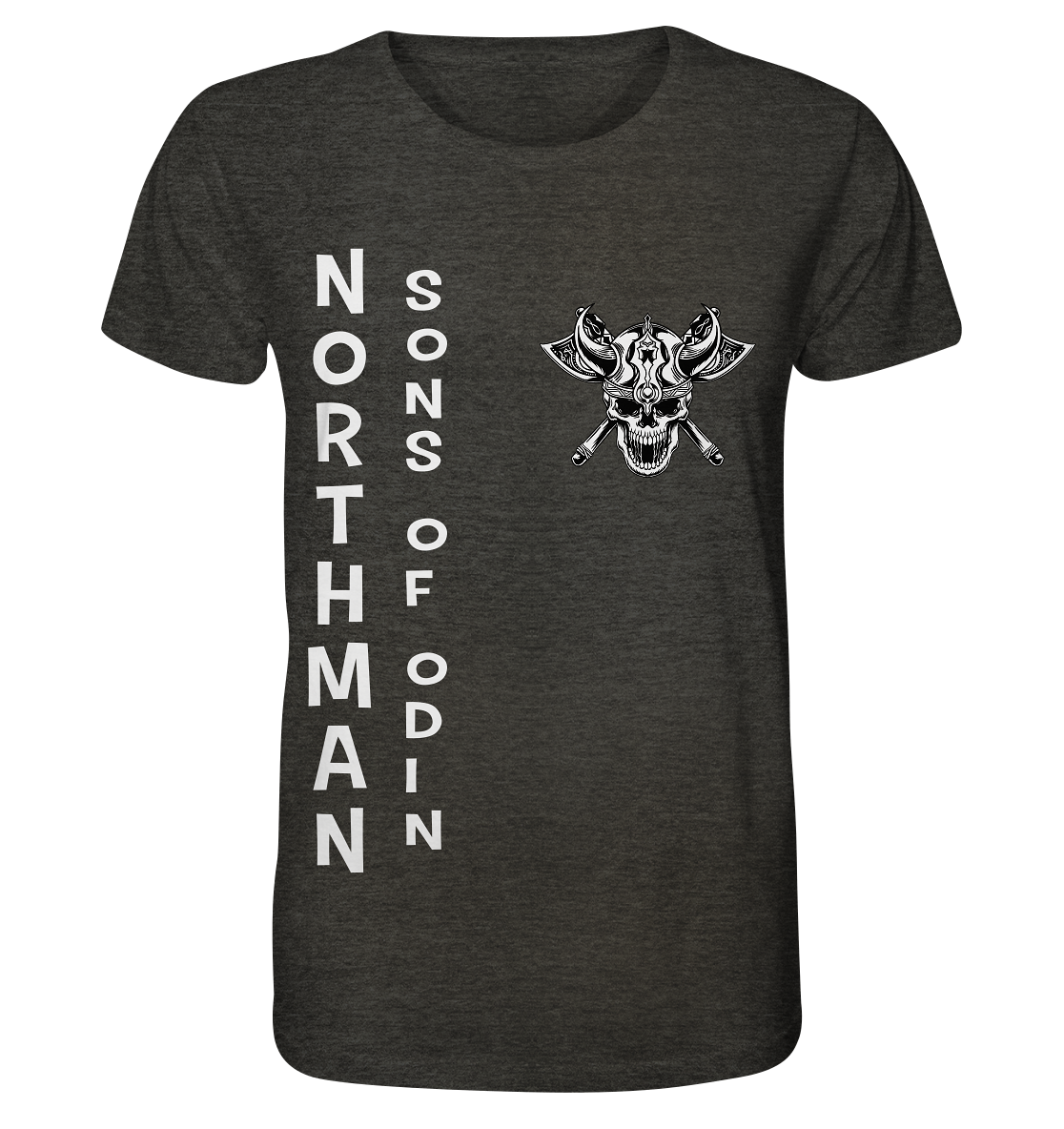 NORTHMAN SONS OF ODIN - NO 1 - STREETWEAR - STATEMENT - Organic Shirt (meliert)
