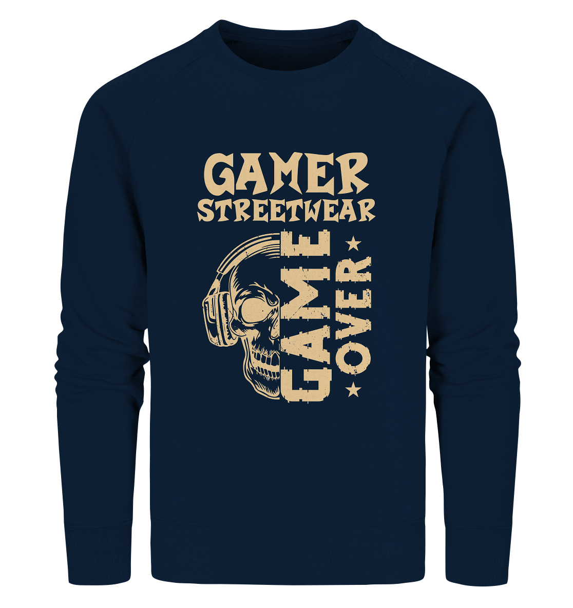 GAME OVER - GAMER STREETWEAR - STATEMENTS - Organic Sweatshirt
