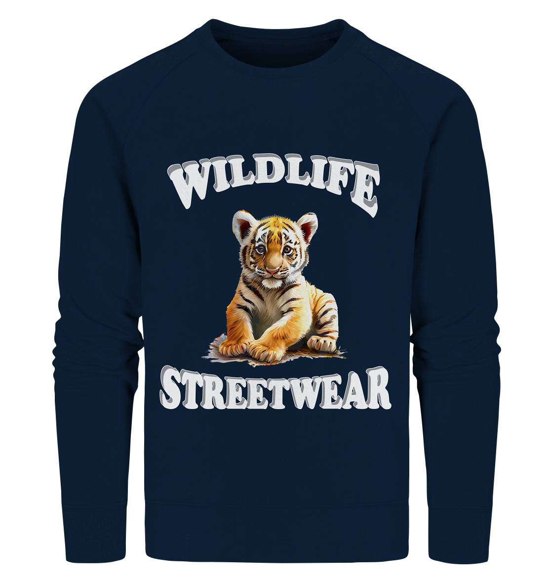 WILDLIFE STREETWEAR 3.0 TIGER BABY - Organic Sweatshirt