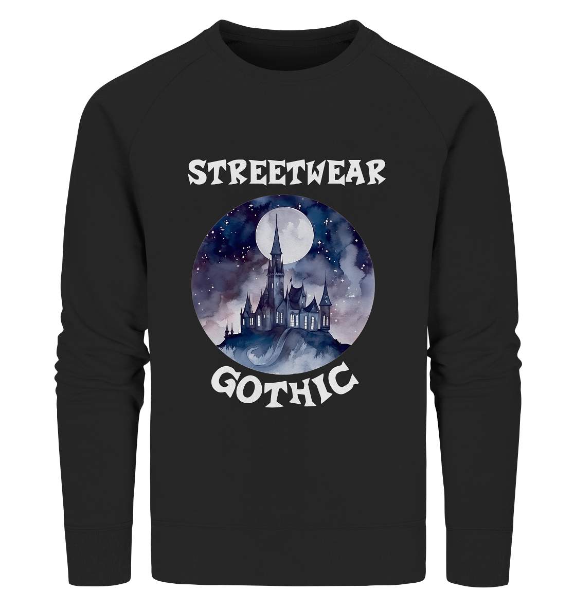 GOTHIC STREETWEAR STATEMENT - Organic Sweatshirt