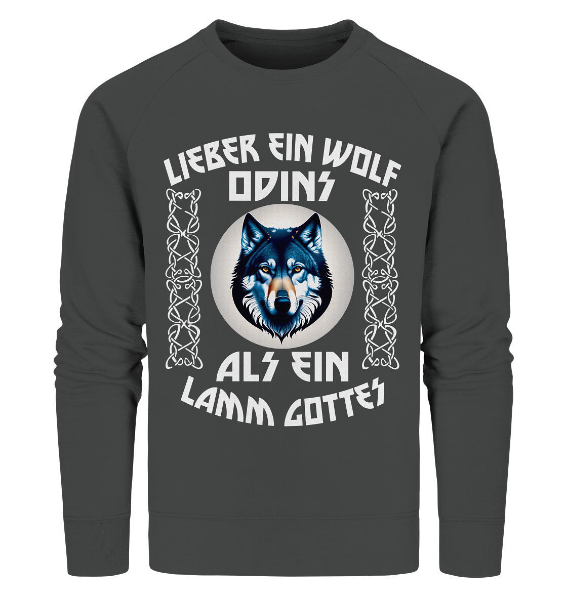 Odins Wolf: Stärke, Stolz und Unabhängigkeit 5- Organic Sweatshirt