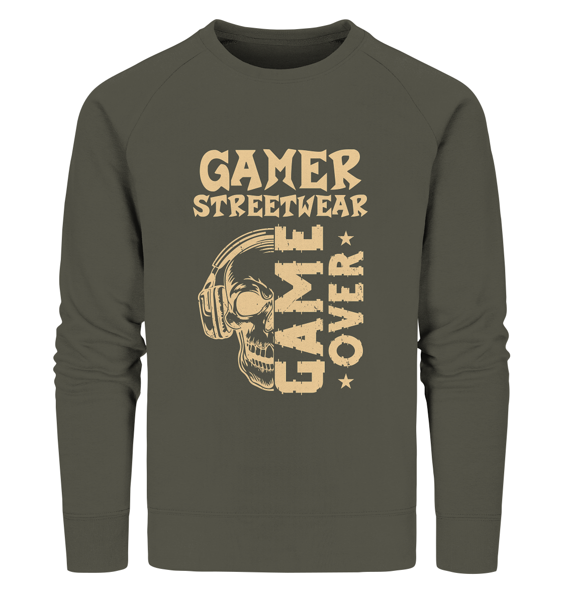 GAME OVER - GAMER STREETWEAR - STATEMENTS - Organic Sweatshirt
