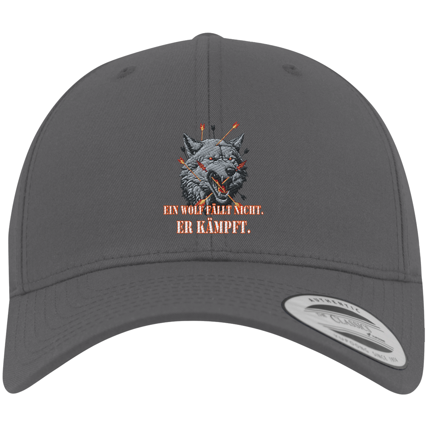 The Unbroken Wolf - Premium Baseball Cap