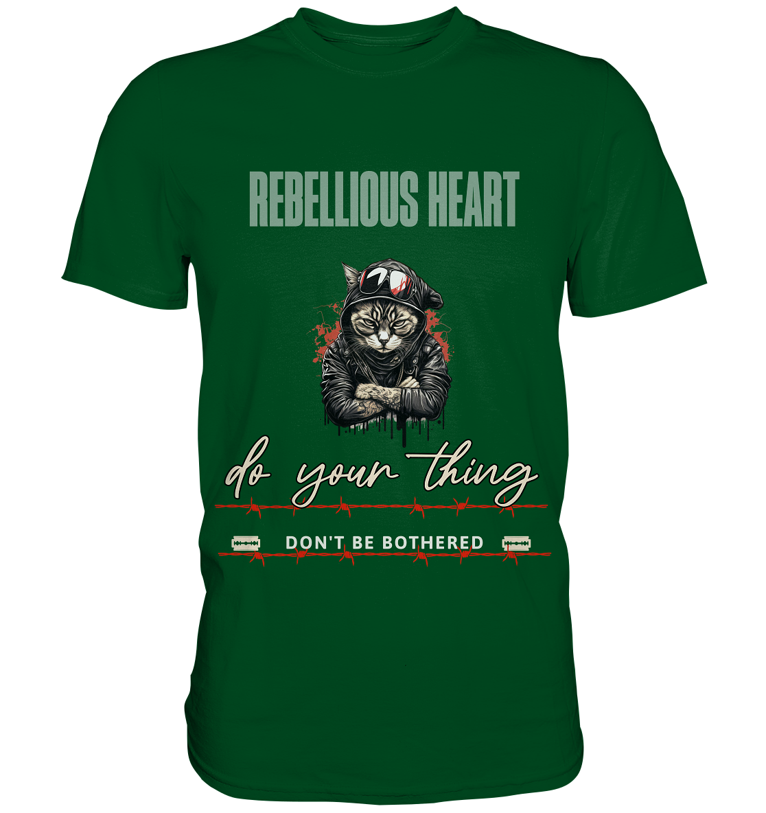 Rebellisches Herz - Premium Shirt