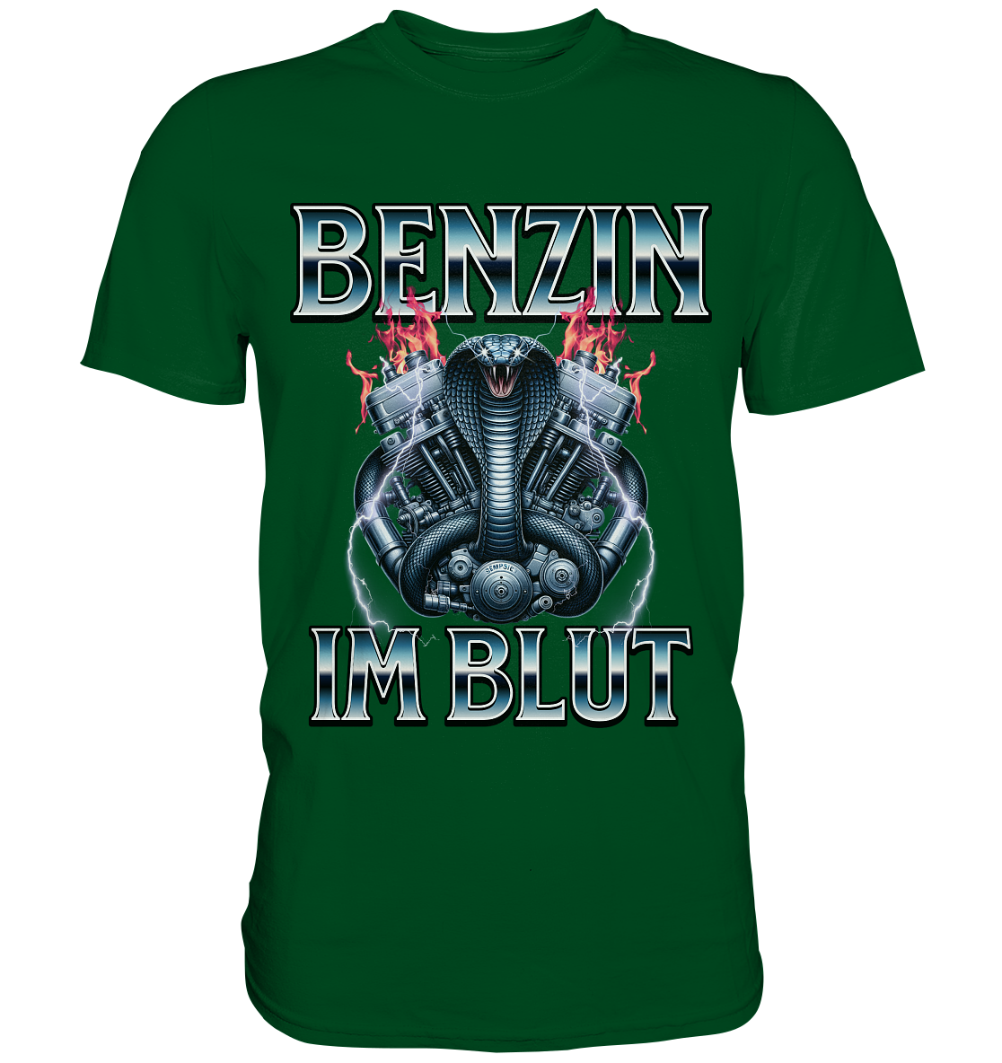 Benzin im Blut - Premium Shirt