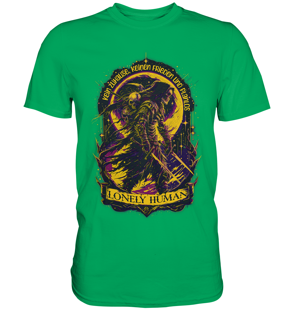 Streetwear Einsamer Mensch - Premium Shirt