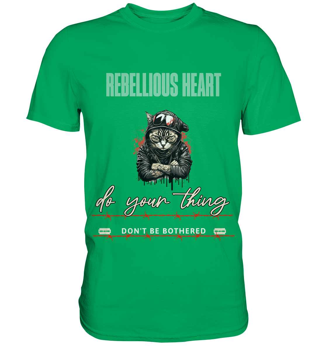 Rebellisches Herz - Premium Shirt