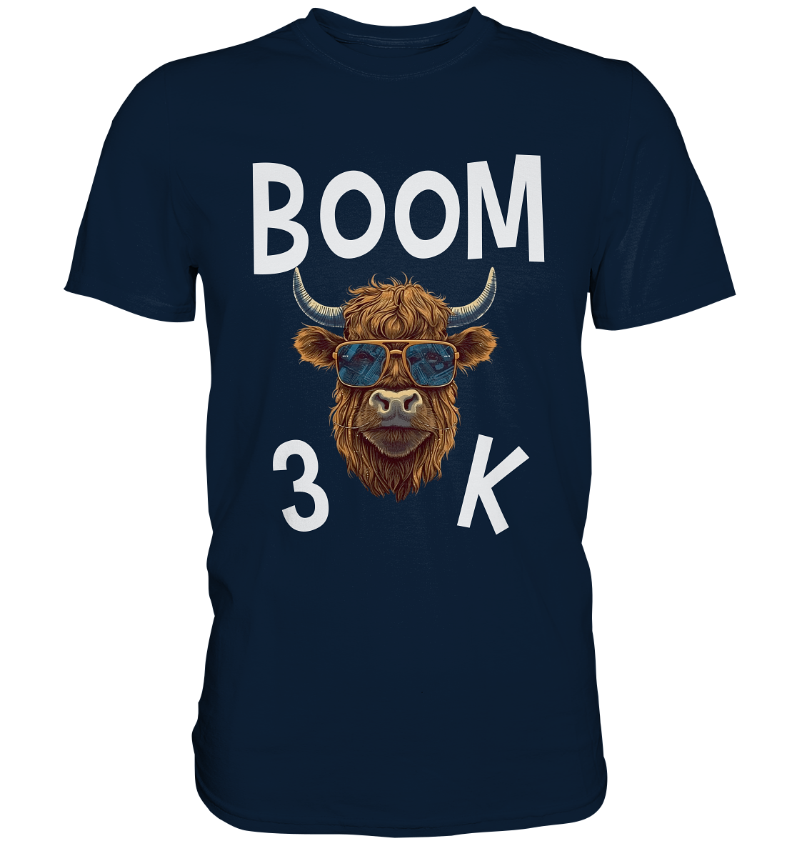 Premium Shirt BOOM 3 K Streetwear Statement - Influencer -