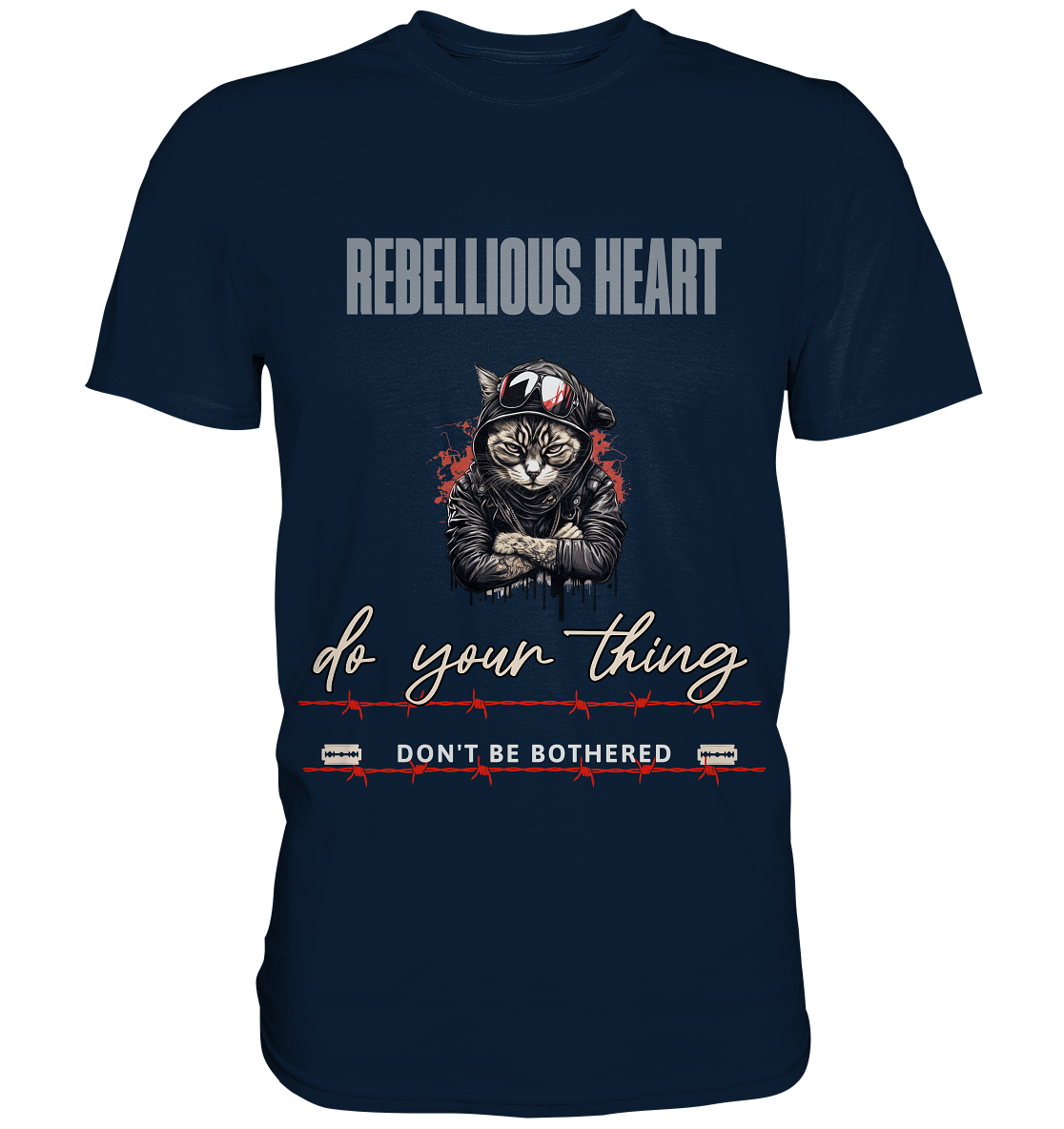 Rebellisches Herz - Premium Shirt