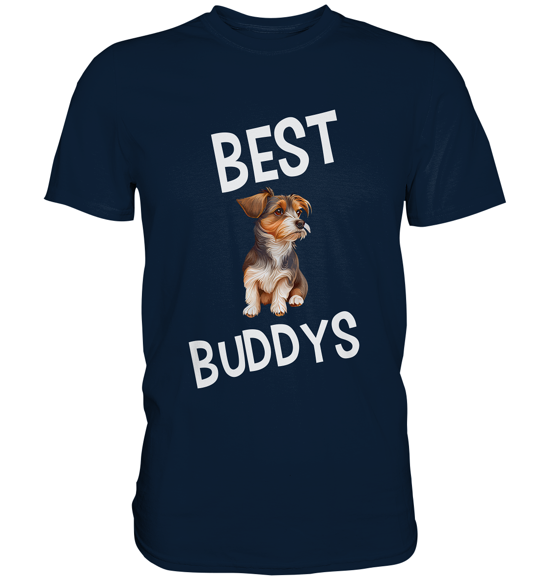 BEST BUDDYS NO 7 - STREETWEAR _ STATEMENTS - MEIN BESTER FREUND - Premium Shirt