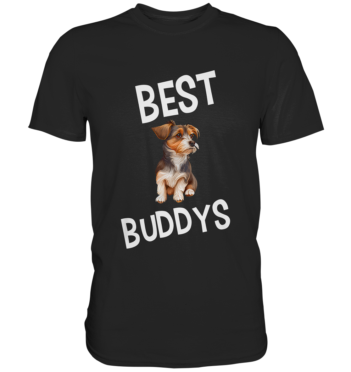 BEST BUDDYS NO 7 - STREETWEAR _ STATEMENTS - MEIN BESTER FREUND - Premium Shirt