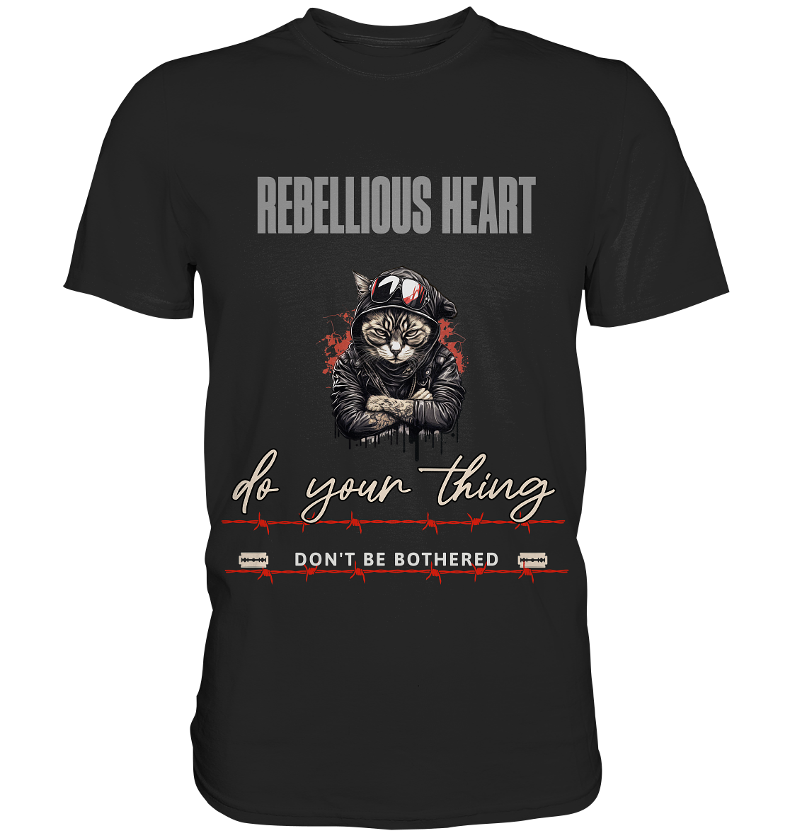 Rebellisches Herz - Premium Shirt