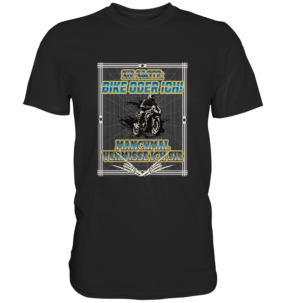 Manchmal vermisse ich sie - Statement 1 - Premium Shirt