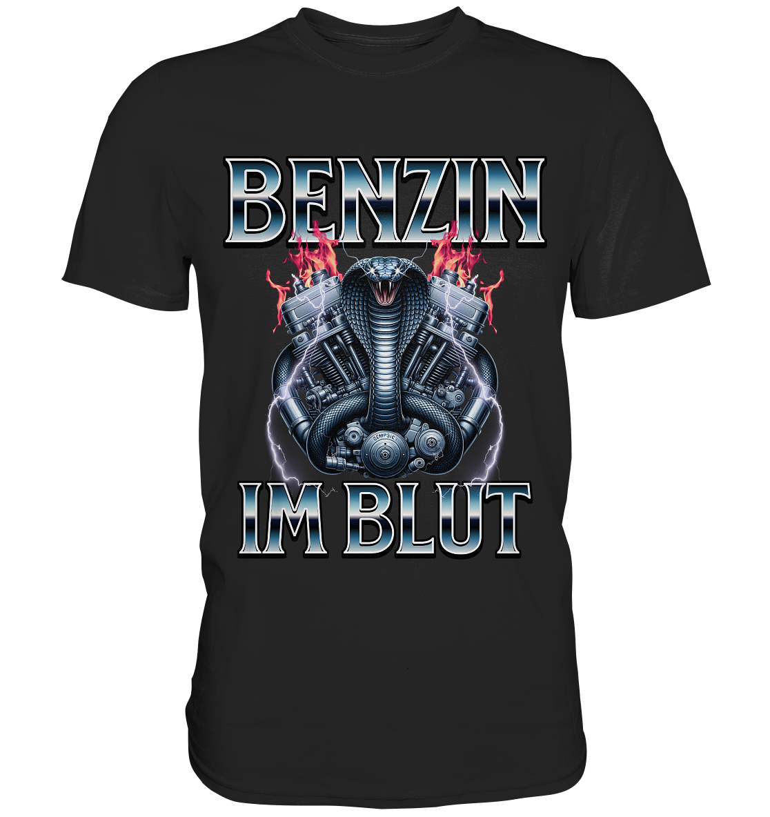 Benzin im Blut - Premium Shirt