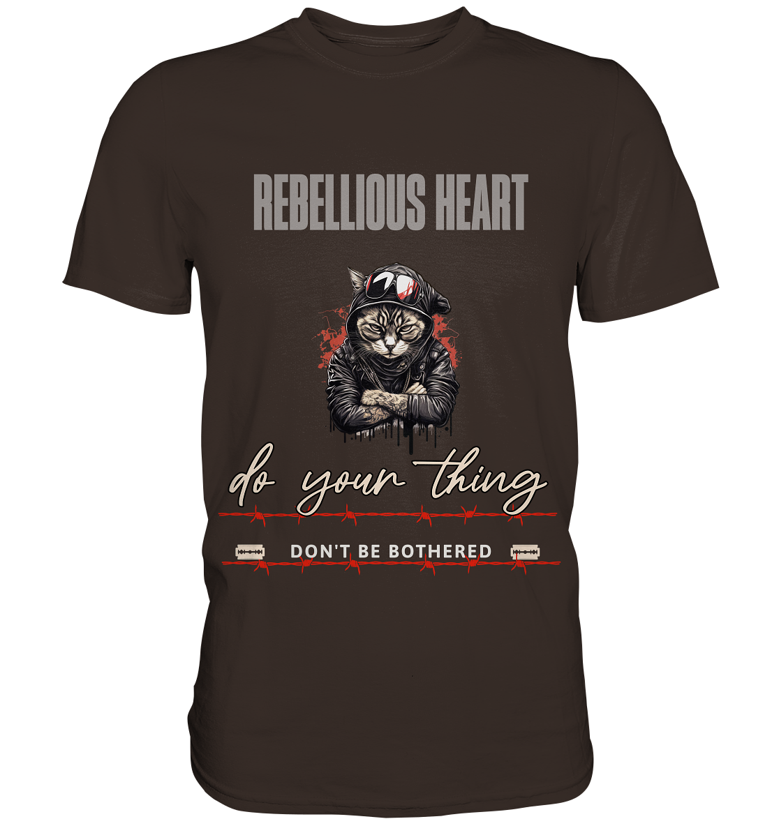Rebellisches Herz - Premium Shirt