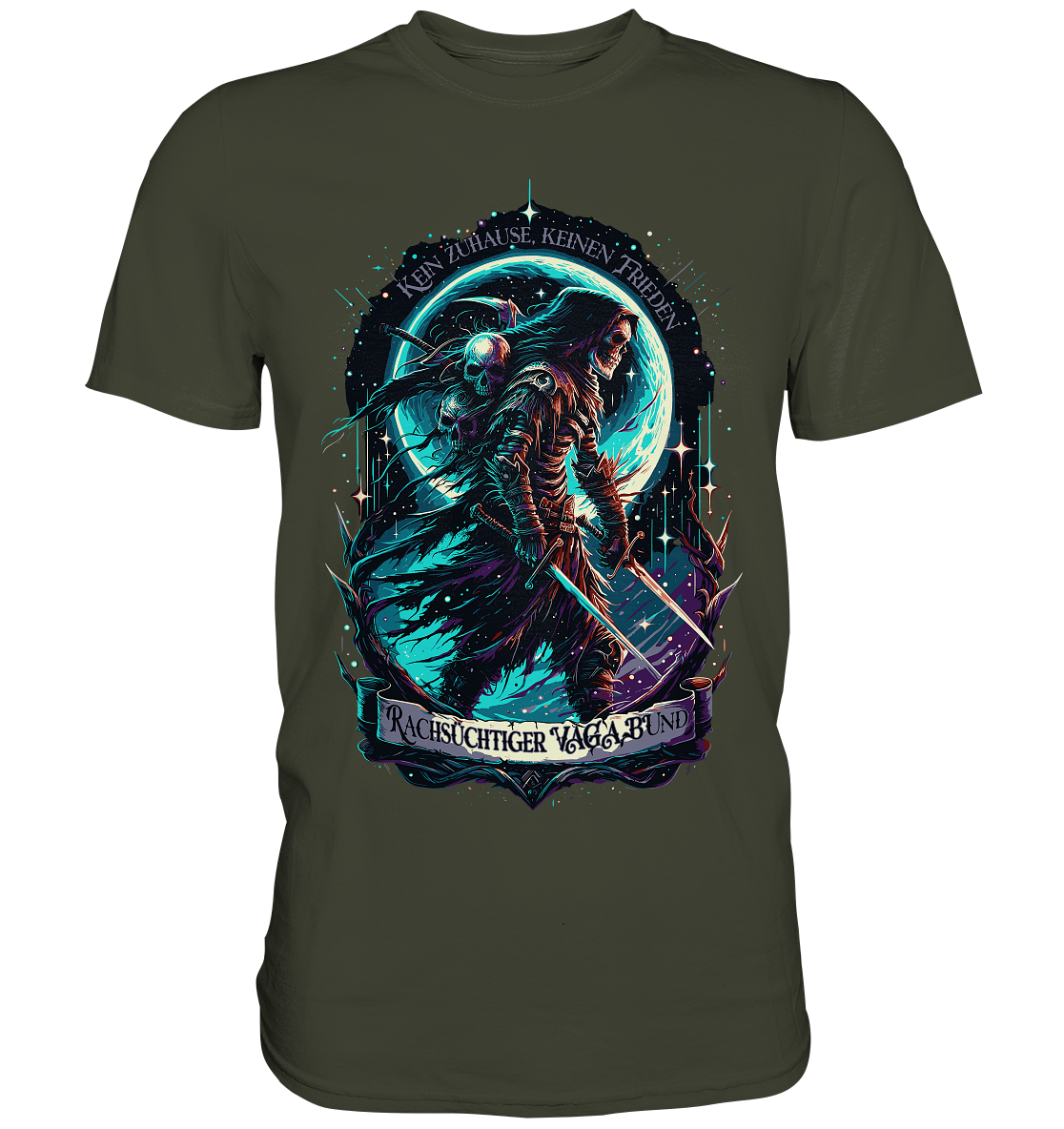 Streetwear rachsüchtiger Vagabund - Premium Shirt