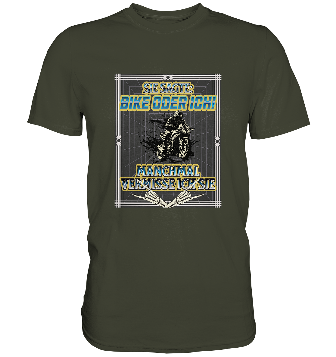 Manchmal vermisse ich sie - Statement 1 - Premium Shirt
