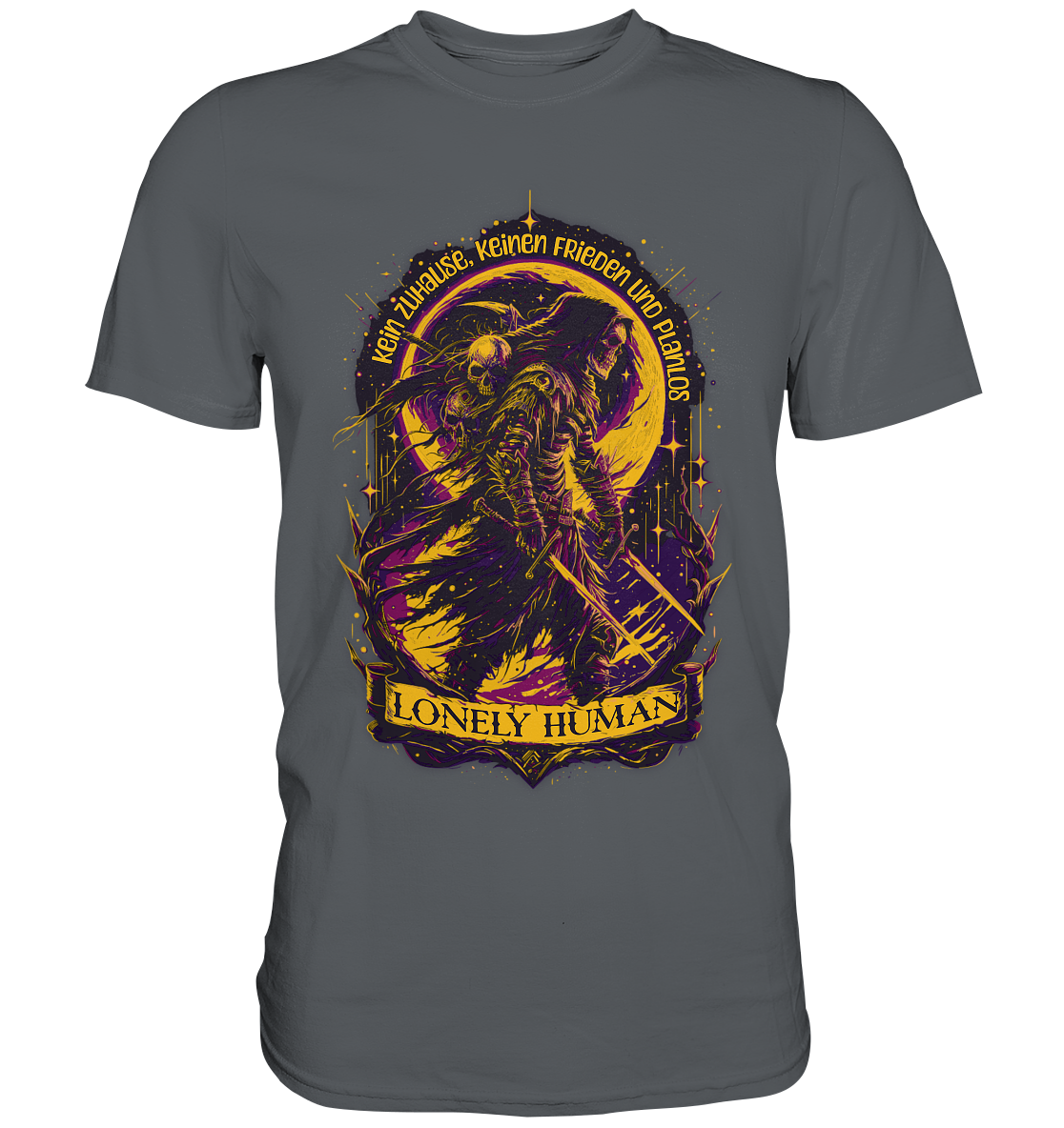 Streetwear Einsamer Mensch - Premium Shirt