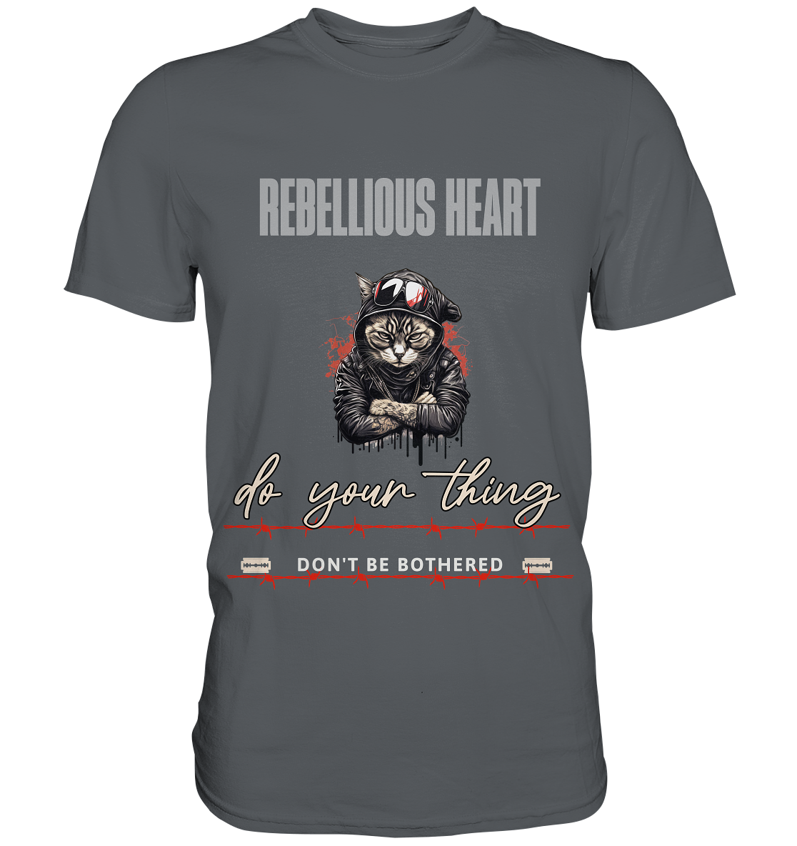 Rebellisches Herz - Premium Shirt