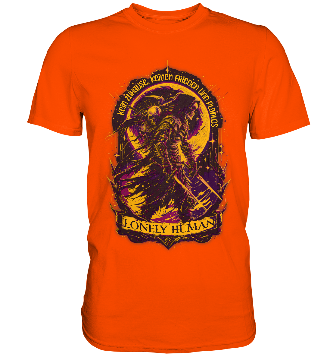 Streetwear Einsamer Mensch - Premium Shirt