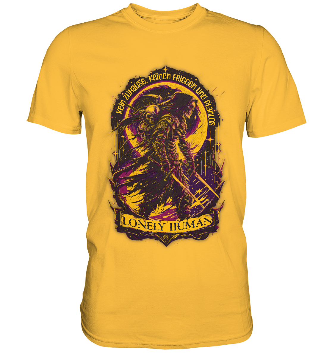 Streetwear Einsamer Mensch - Premium Shirt
