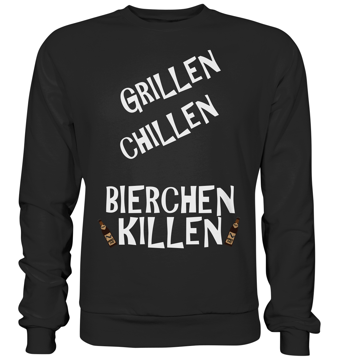 GRILLEN - CHILLEN SOMMER - LOOK - Premium Sweatshirt