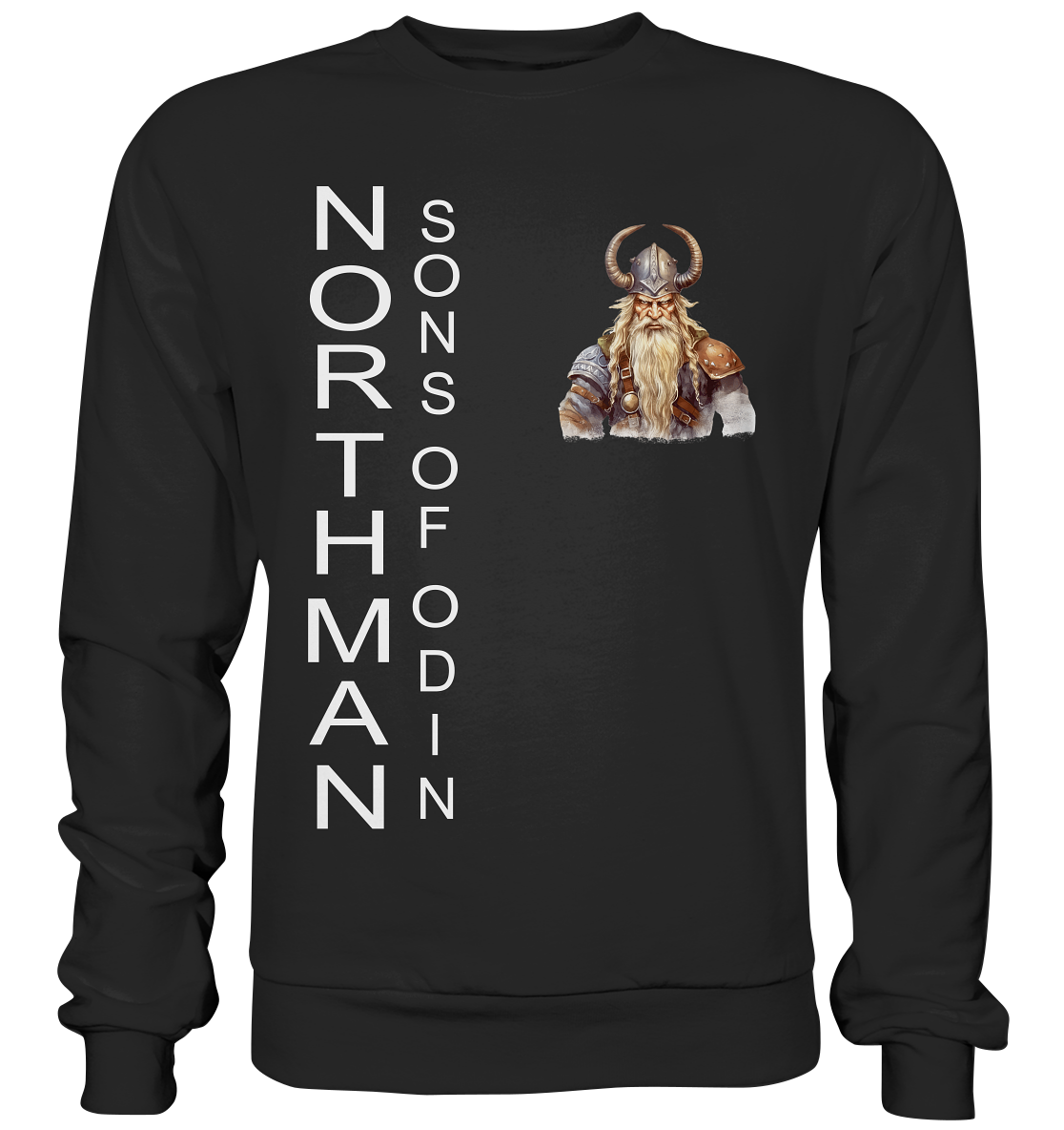 Sweatshirt NORTHMAN- SONS OF ODIN - NO 2-Streetwear Premium Sweatshirt