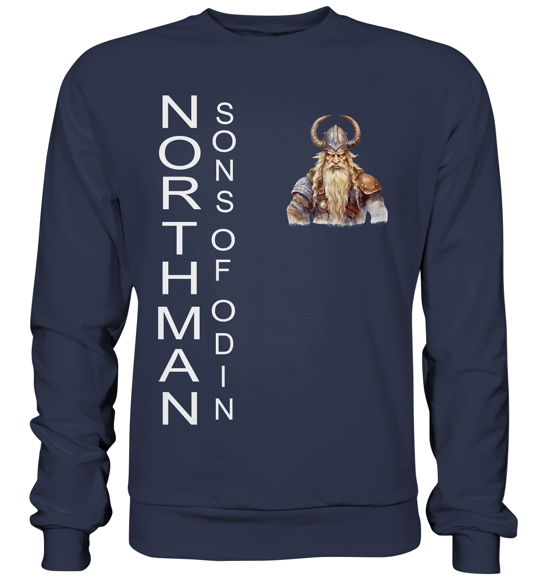 Sweatshirt NORTHMAN- SONS OF ODIN - NO 2-Streetwear Premium Sweatshirt