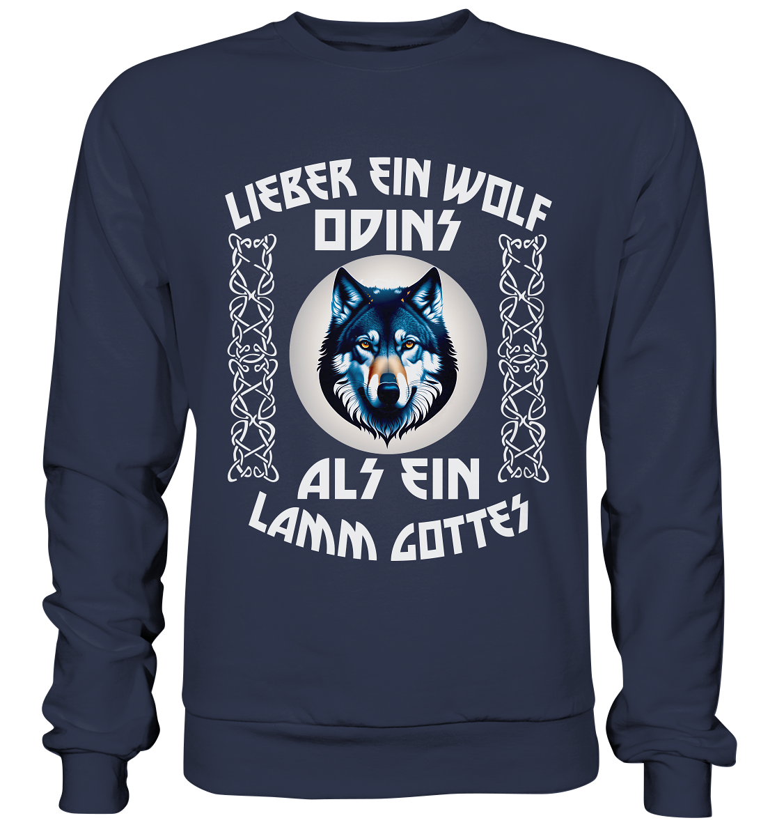 Odins Wolf: Stärke, Stolz und Unabhängigkeit 5- Premium Sweatshirt