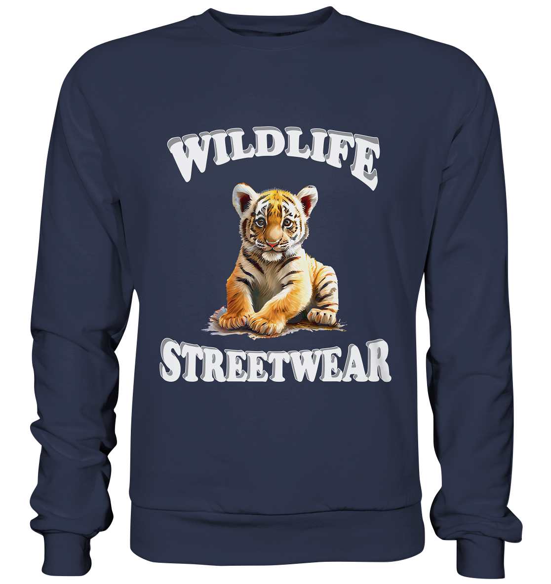 WILDLIFE STREETWEAR 3.0 TIGER BABY - Premium Sweatshirt