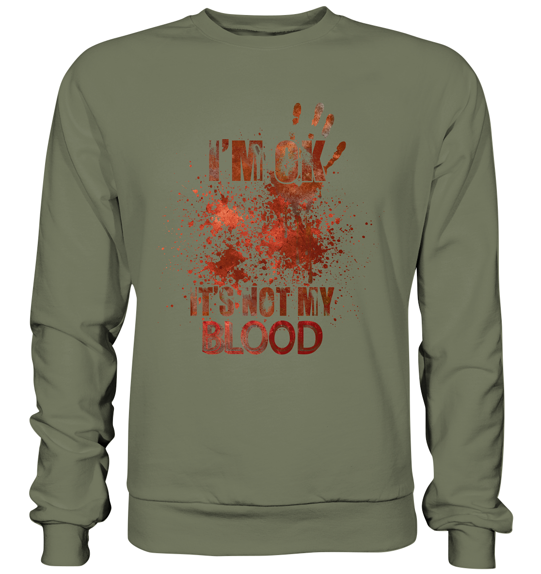 Sweatshirt I'm Ok coole Mode - Premium Sweatshirt