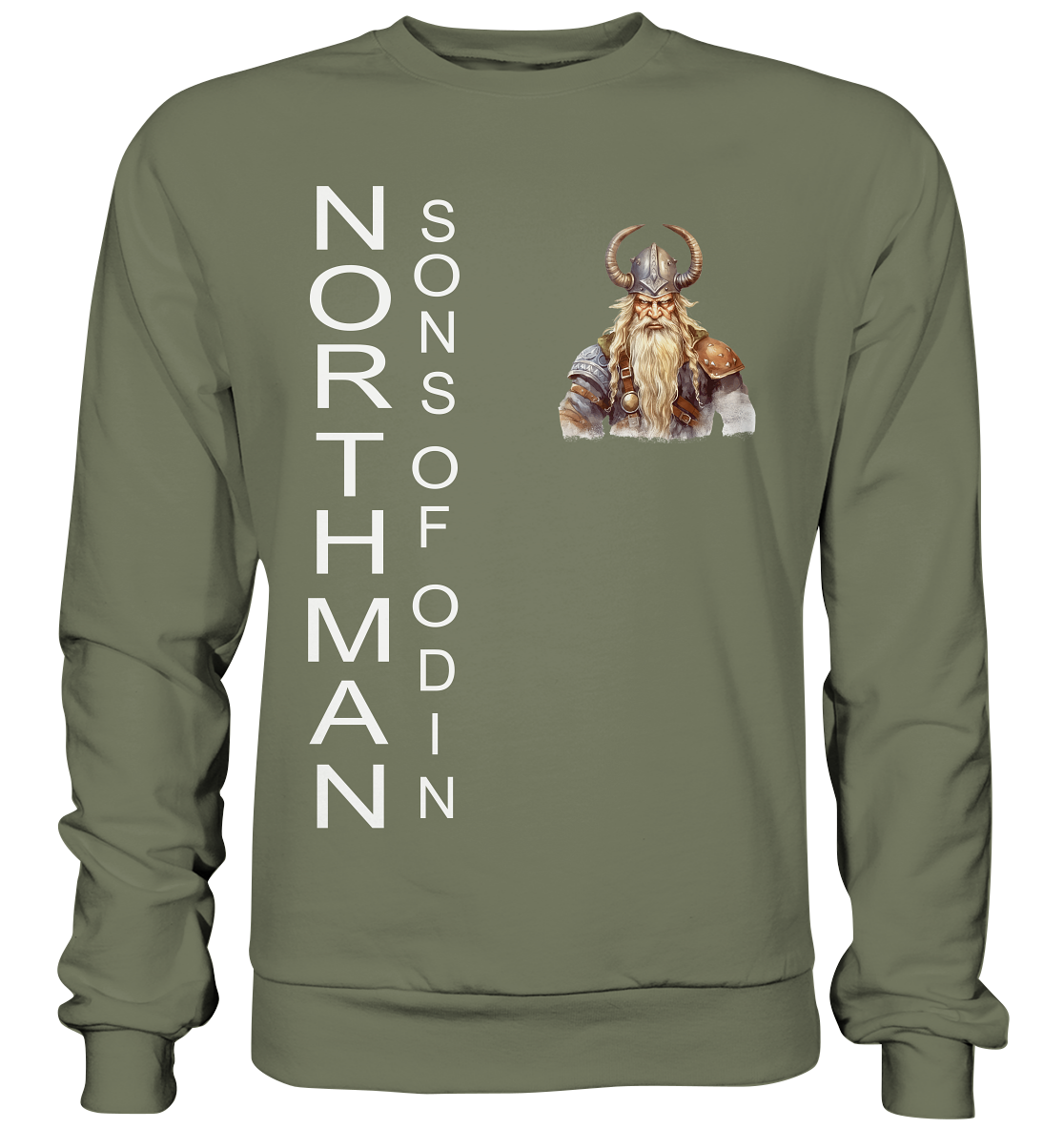 Sweatshirt NORTHMAN- SONS OF ODIN - NO 2-Streetwear Premium Sweatshirt