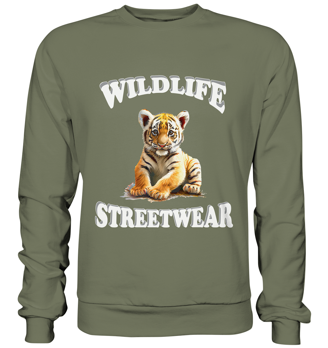 WILDLIFE STREETWEAR 3.0 TIGER BABY - Premium Sweatshirt